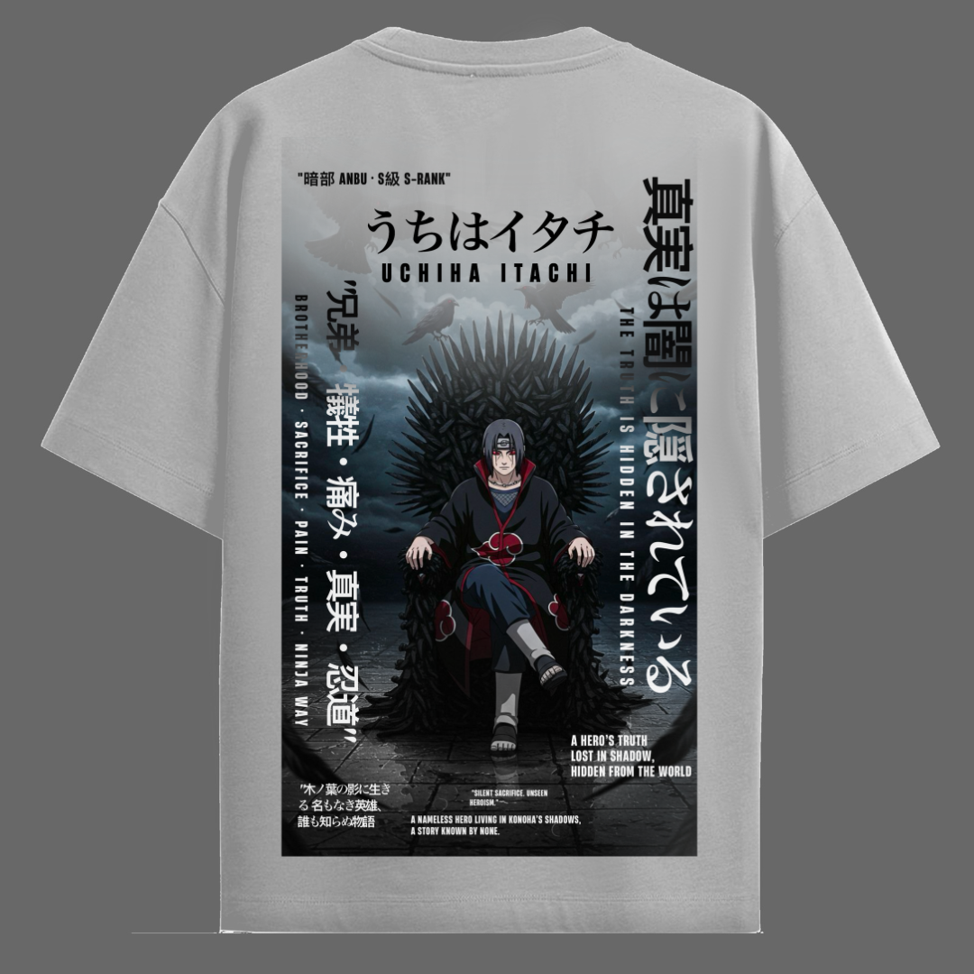 Uchiha Itachi Oversized T-Shirt.