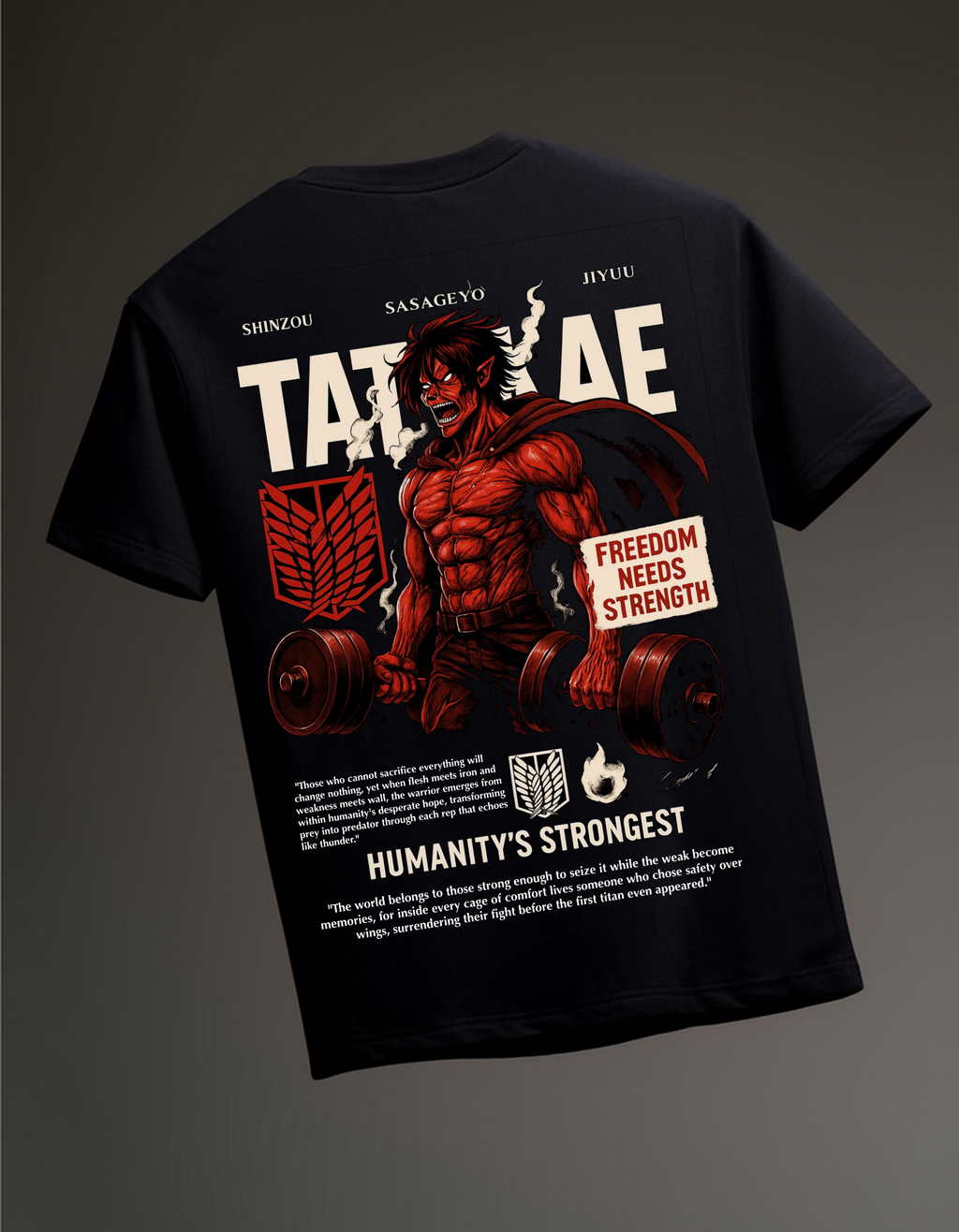 Attack on Titan Oversized T-Shirt