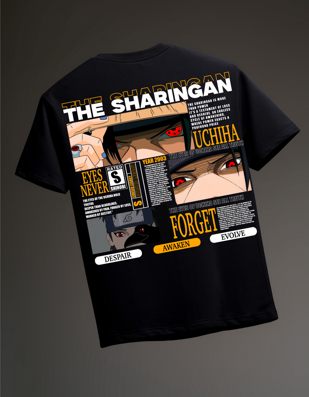 The Sharingan Oversized T-Shirt