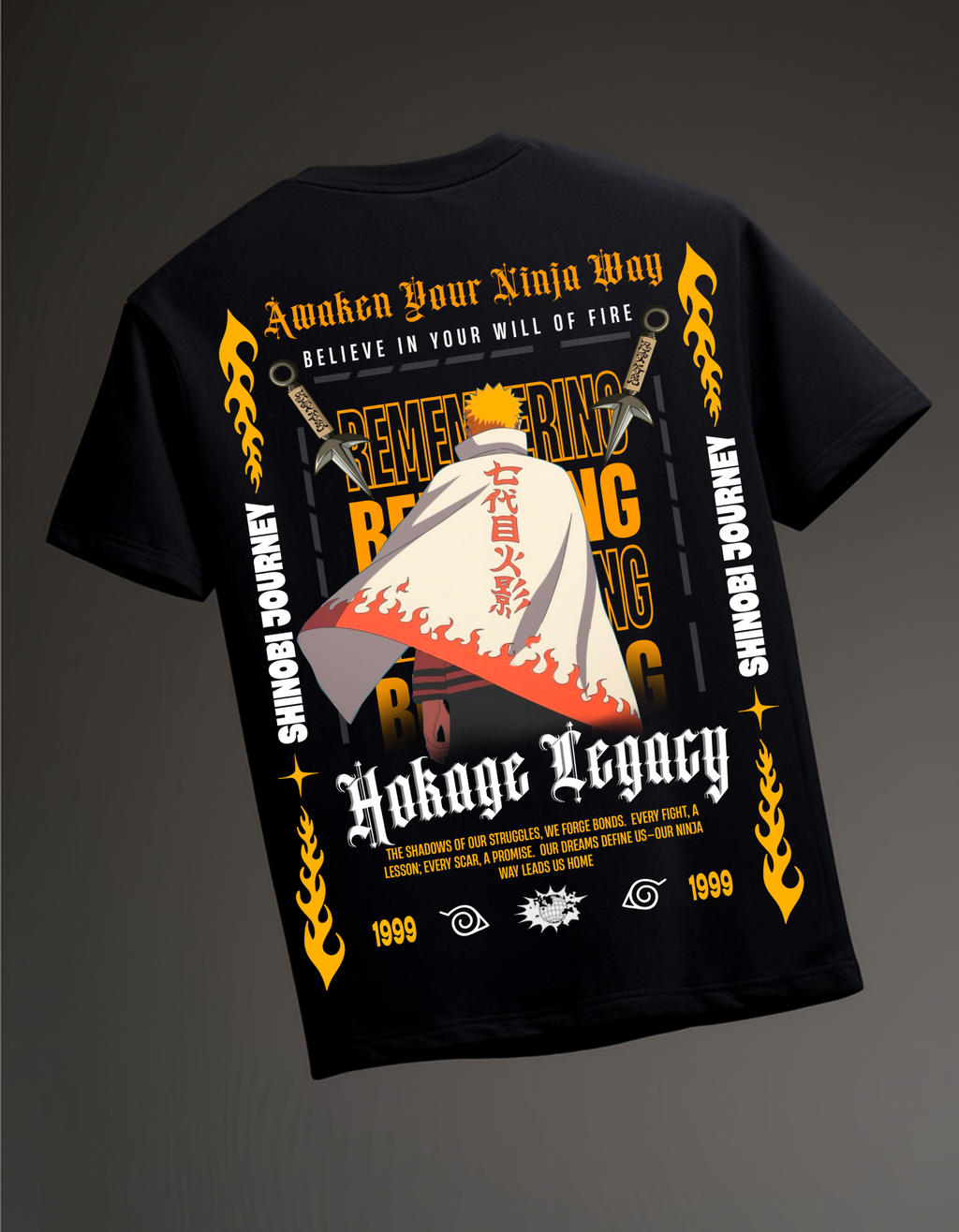 Hokage Legacy Oversized T-Shirt