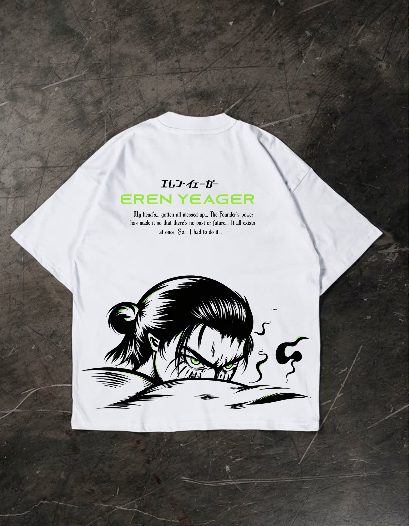 Eren -Fallen Oversized T-Shirt