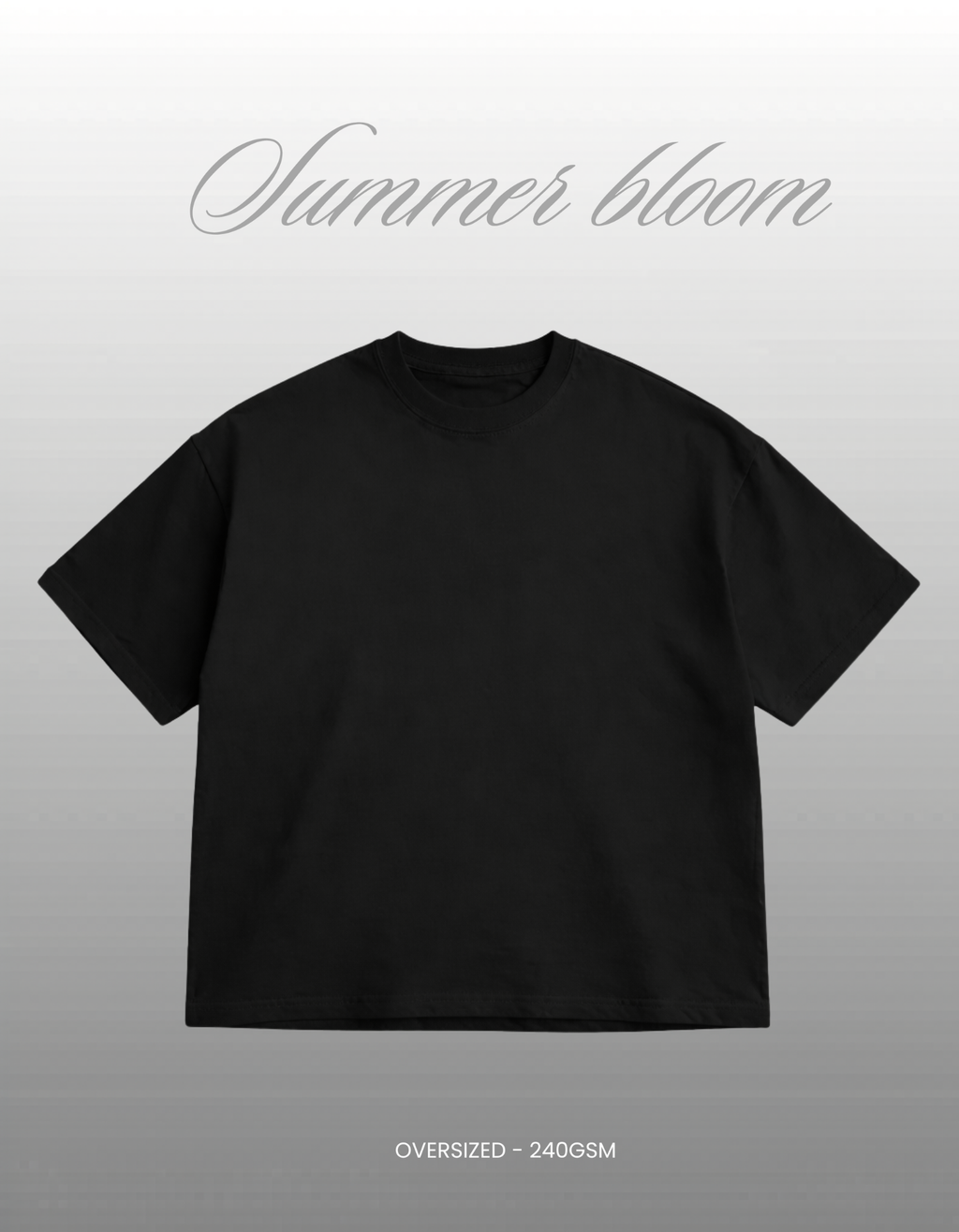 Black Oversized T-shirt