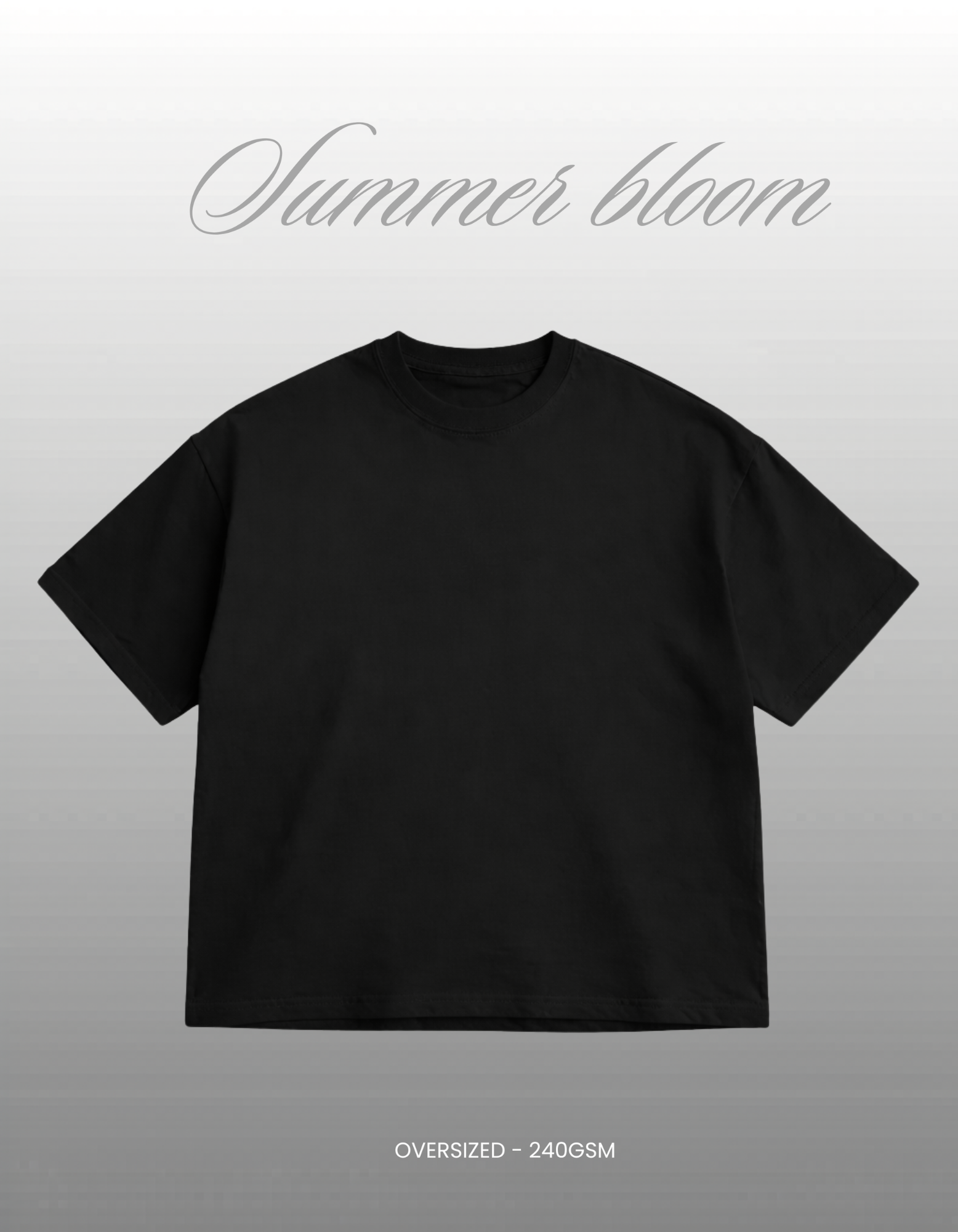 Black Oversized T-shirt
